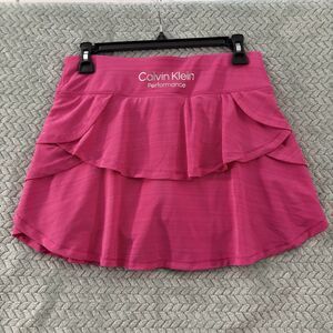 Calvin Klein Performance Women's S/P Hot Pink Athletic Skort Stretch